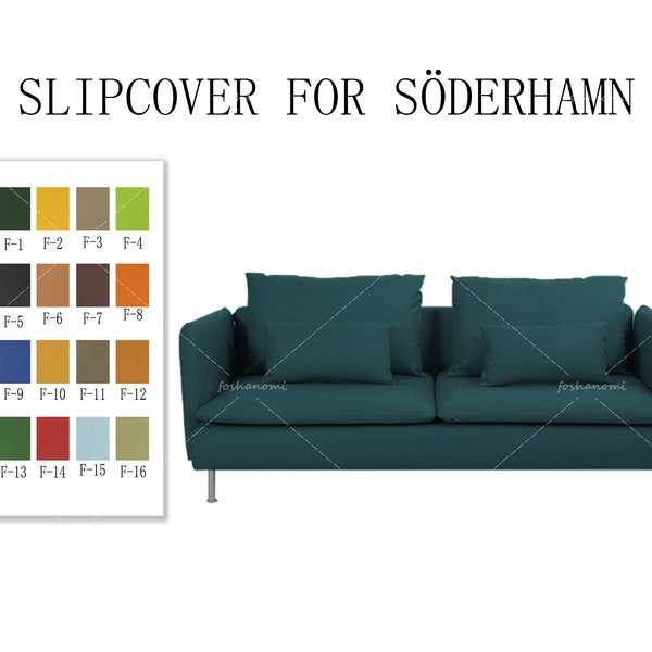 Replaceable Sofa Covers For SÖDERHAMN(3Seats without Armrest/With Armrest),Sofa cover,Soderhamn sofa cover,sofa covers,Soderhamn Couch Cover