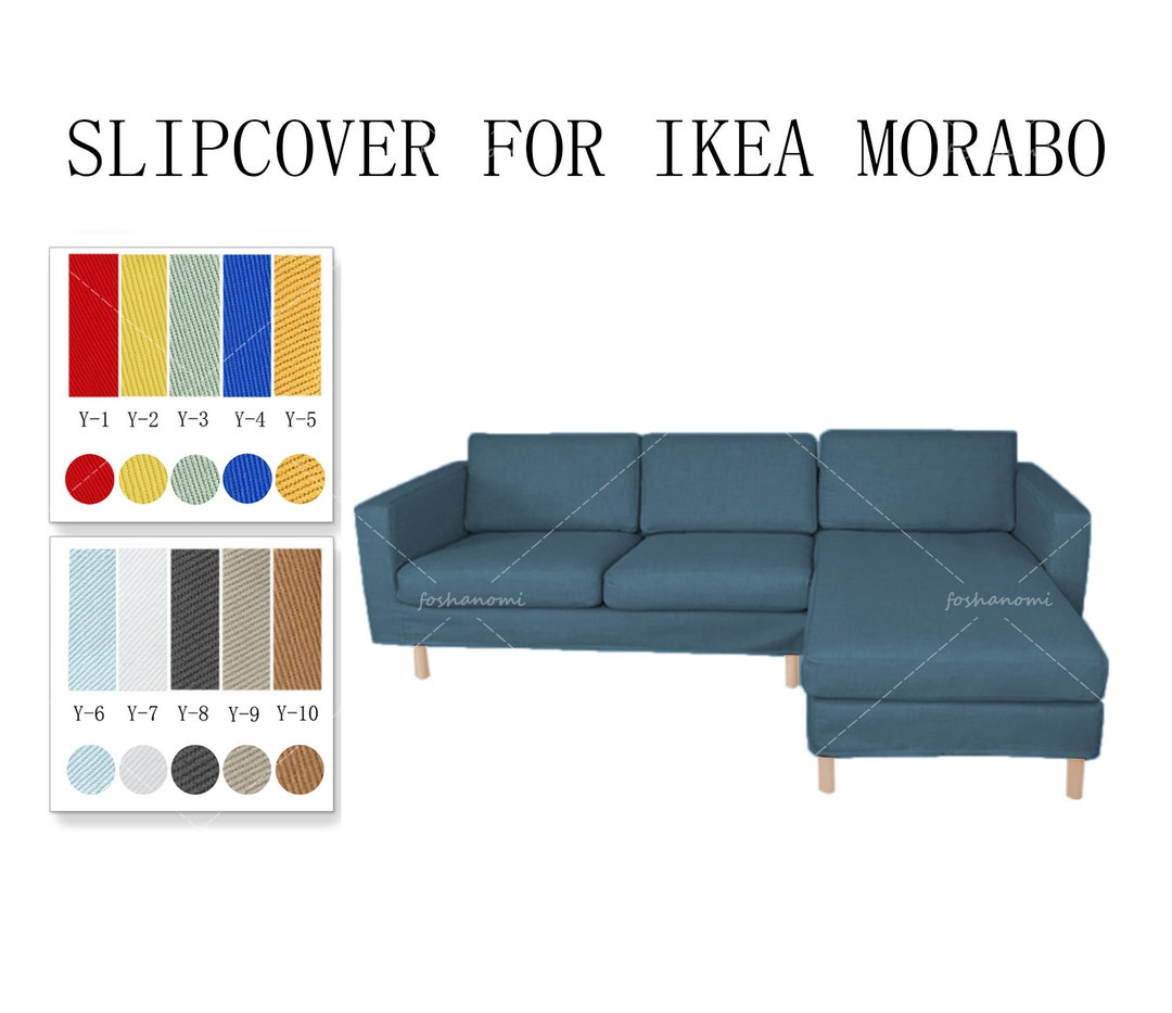 Replaceable Sofa Covers for IKEA MORABO 2 Seatschaise Covers,ikea Sofa