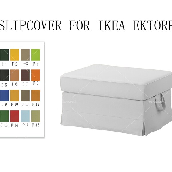 Ikea Ektorp Ottoman Covers Etsy