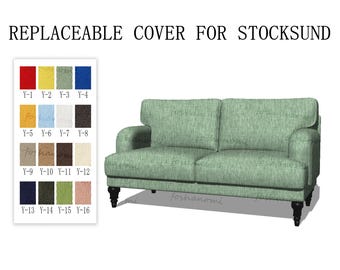 Replaceable Sofa Covers For Model of STOCKSUND,Stocksund Sofa Cover,Stocksund sofa covers,sofa covers for Stocksund,Stocksund Couch covers