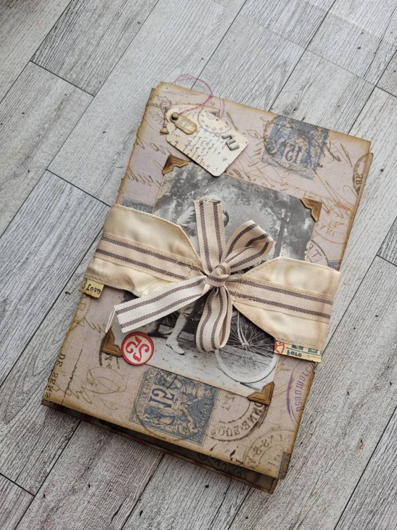 Flip Flap Lapbook Handmade Unique Lapbook Injunk Journal Etsy