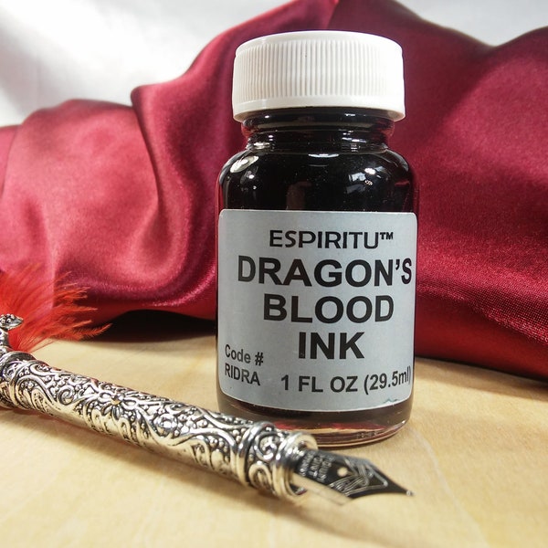 Dragon's blood ink, Espiritu ritual ink, 1 oz. #20404