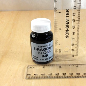 Ceremonial ink, a blood ink that is made for rituals, spell work, and sacred ceremonies