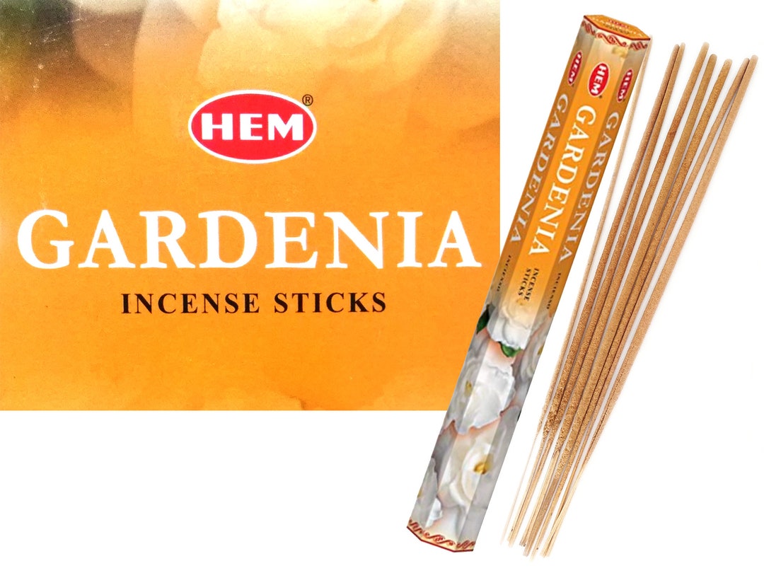 Incense Sticks HEM Gardenia 20 Incense Sticks 11442 Etsy