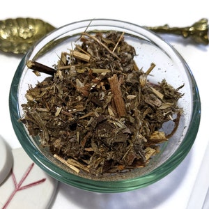 Mugwort leaves, 1 oz dried loose mugwort, mugwort smudging, cleansing and power boost for divination, #20694