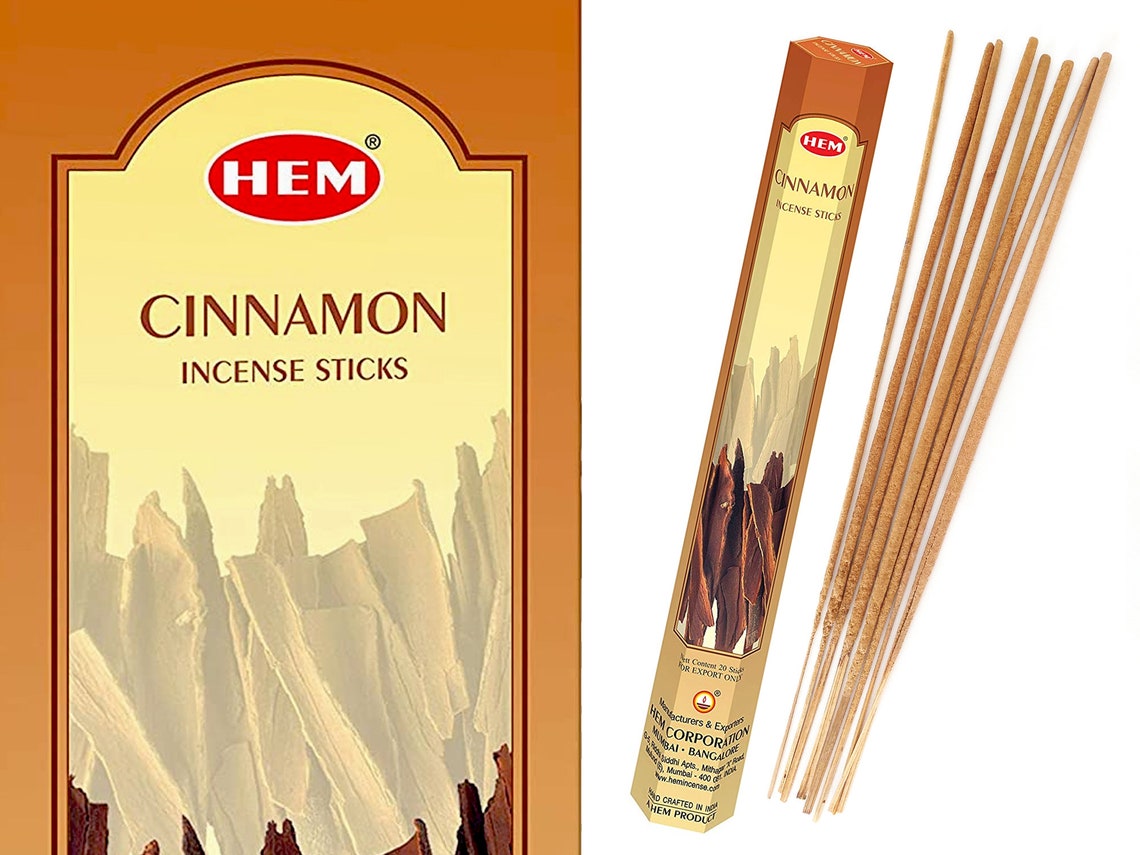 HEM Cinnamon incense 20 sticks 11272 Etsy