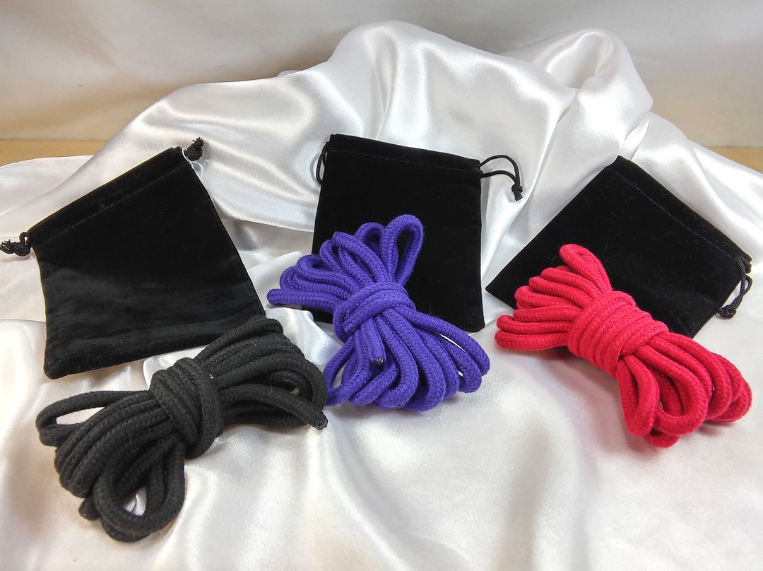 Rope Sets for Use in Cord and Knot Magic, 3 Colors to Choose From, 9 ...