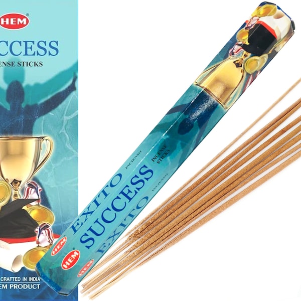 Incense sticks, HEM Success, 20 incense sticks #11458