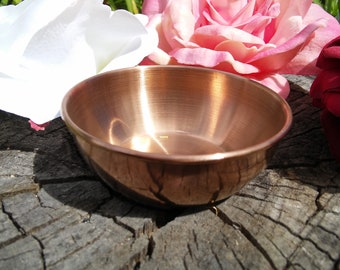 Altar bowl, offering bowl, stainless steel, 3-1/4", #20764