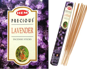 Incense sticks, HEM Lavender, 20 incense sticks, #11198