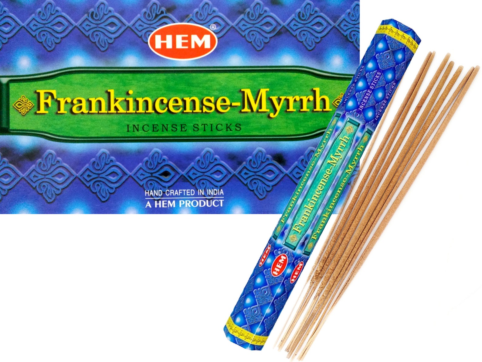 Incense Sticks Hem Frankincense And Myrrh 20 Incense Sticks Etsy