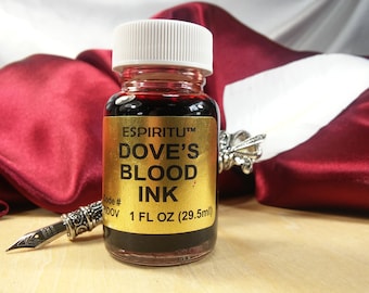 Dove's blood ink, Espiritu ritual ink, 1 oz. #20403