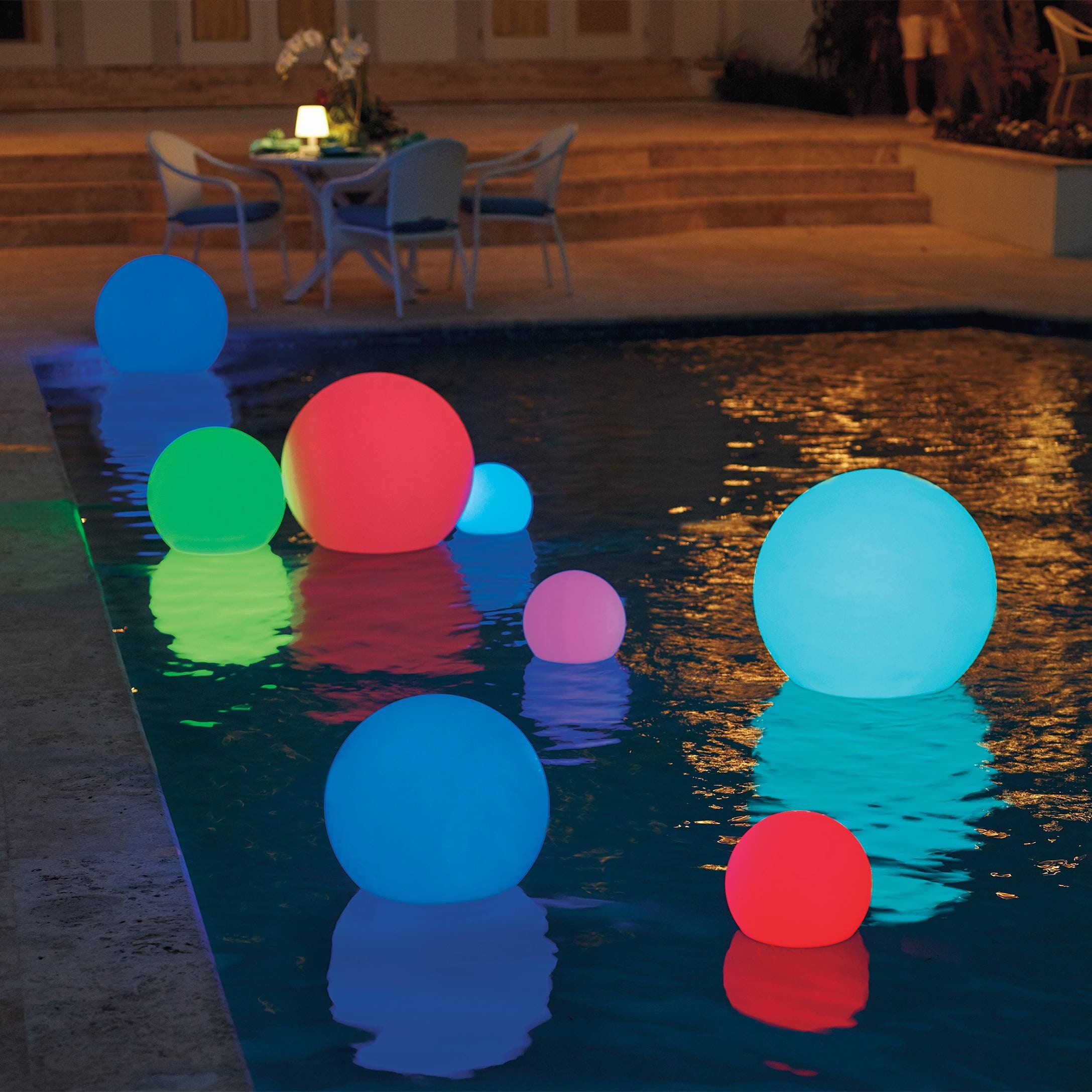 Loftek LED Ball Globe Orbs Waterproof Pool Floating Etsy