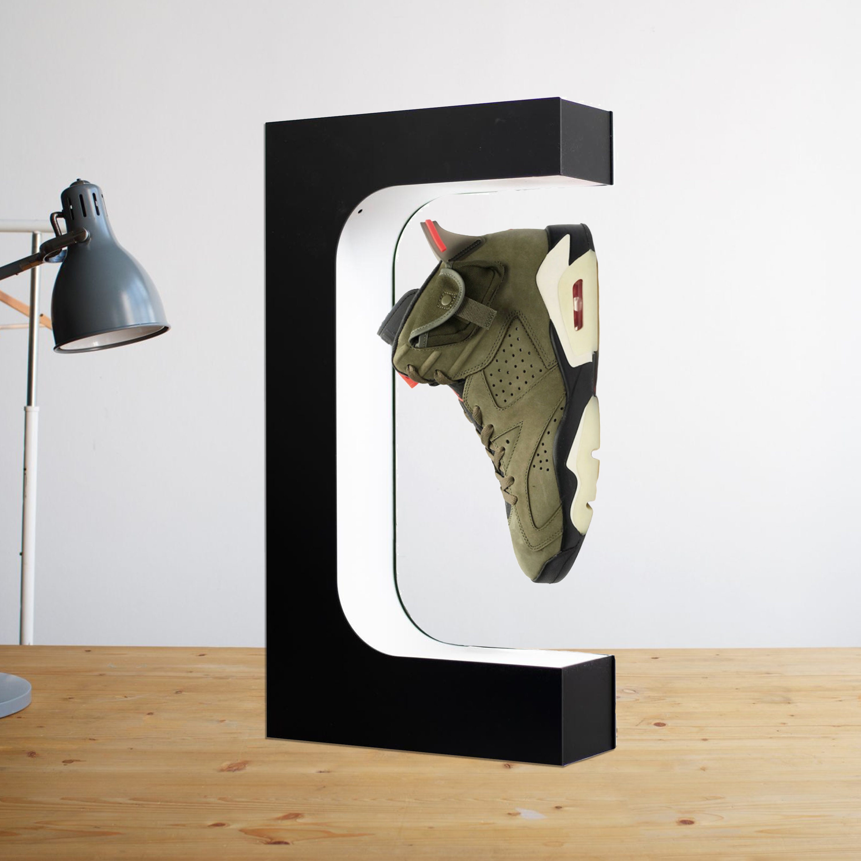 Levitating Shoe Display Levitation Floating Sneaker Stand Etsy