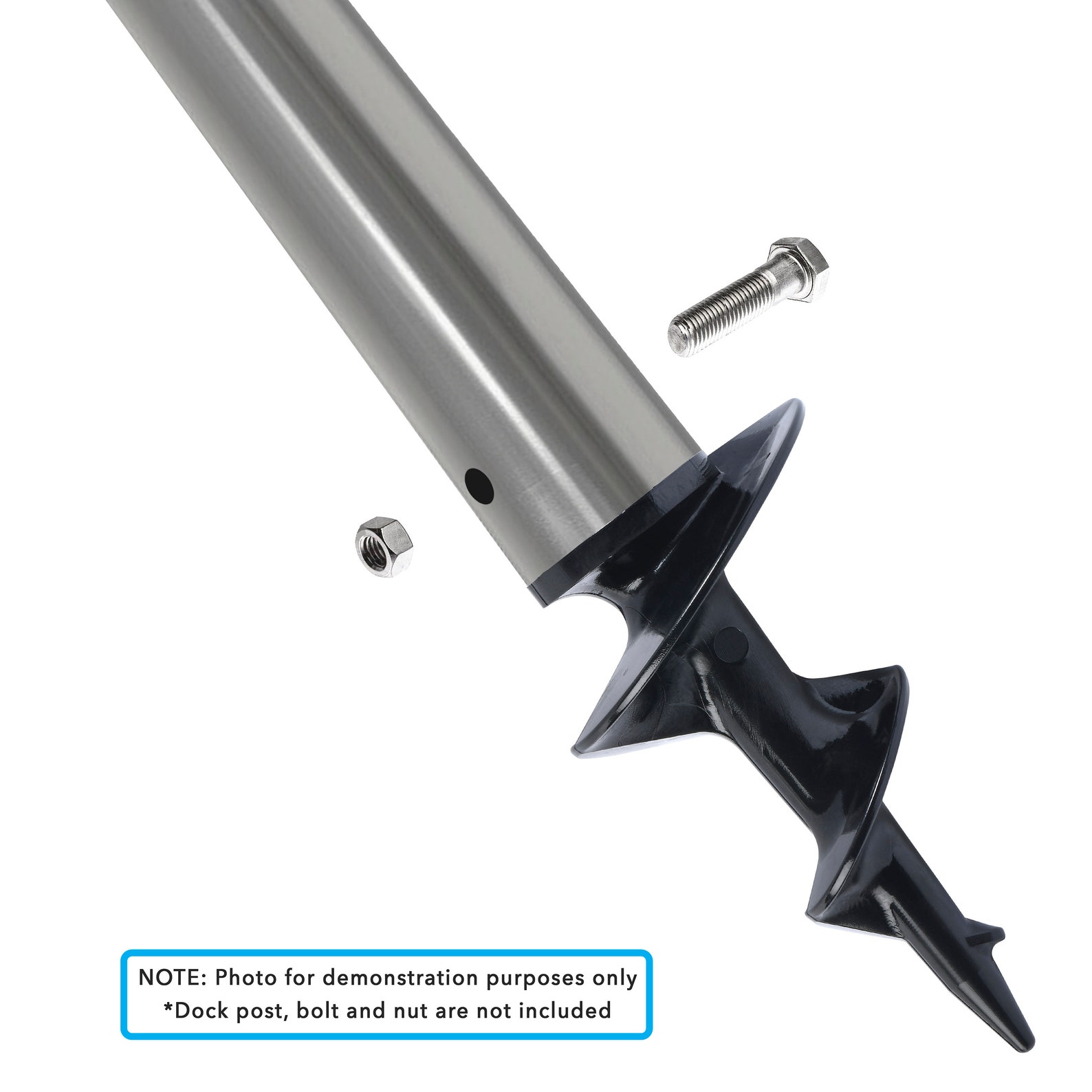 Dock Auger sand Auger for Aluminum Dock Post Etsy