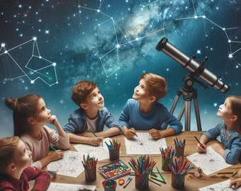 Espacio Tierra Sol Luna Planeta Galaxia Universo Hojas para colorear imprimibles Descarga instantánea 24 páginas para colorear Niños Adolescentes Adultos