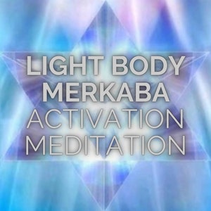 Activación del cuerpo de luz Meditación guiada Frecuencia de 528 hz Sintonización musical Alineación con el ser superior Arco iris Merkaba Aura electromagnética imagen 2