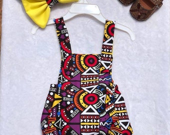 pinafore ankara styles