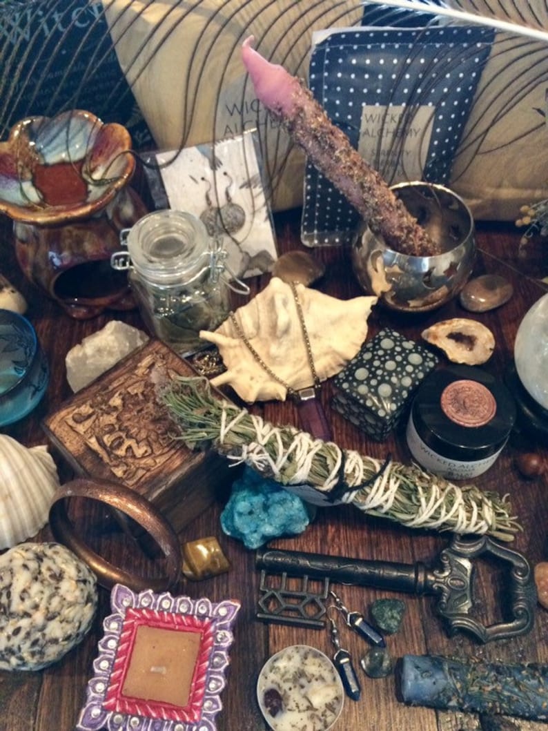 Mystery box medium spell kit spell boxes witches box Etsy