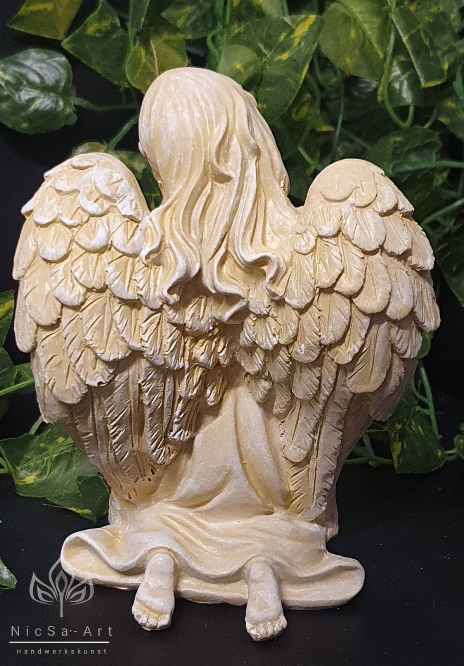 Latex Shape Angel Mold Concrete Mold Casting Mold Grave Etsy