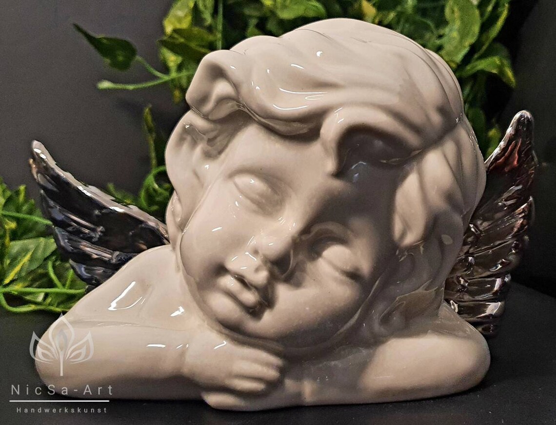 Latex Mold Angel Angel Mold Full Mold Casting Concrete Shape Etsy