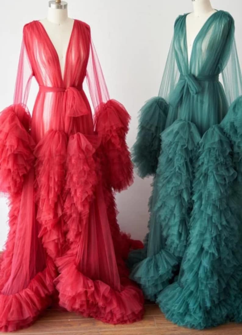 Tulle Elegance Robe image 3