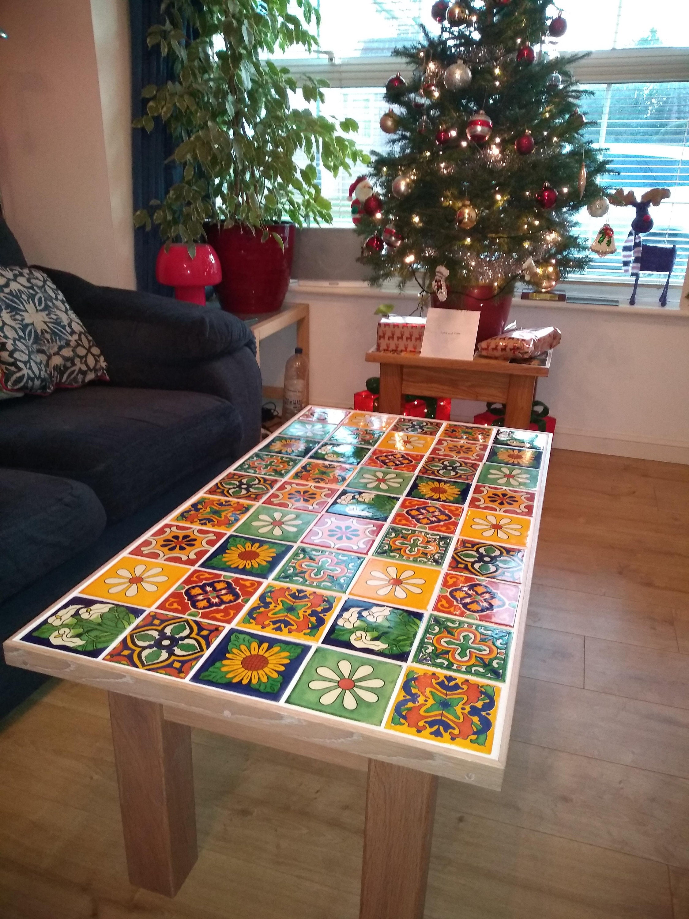 Mexican on sale coffee table