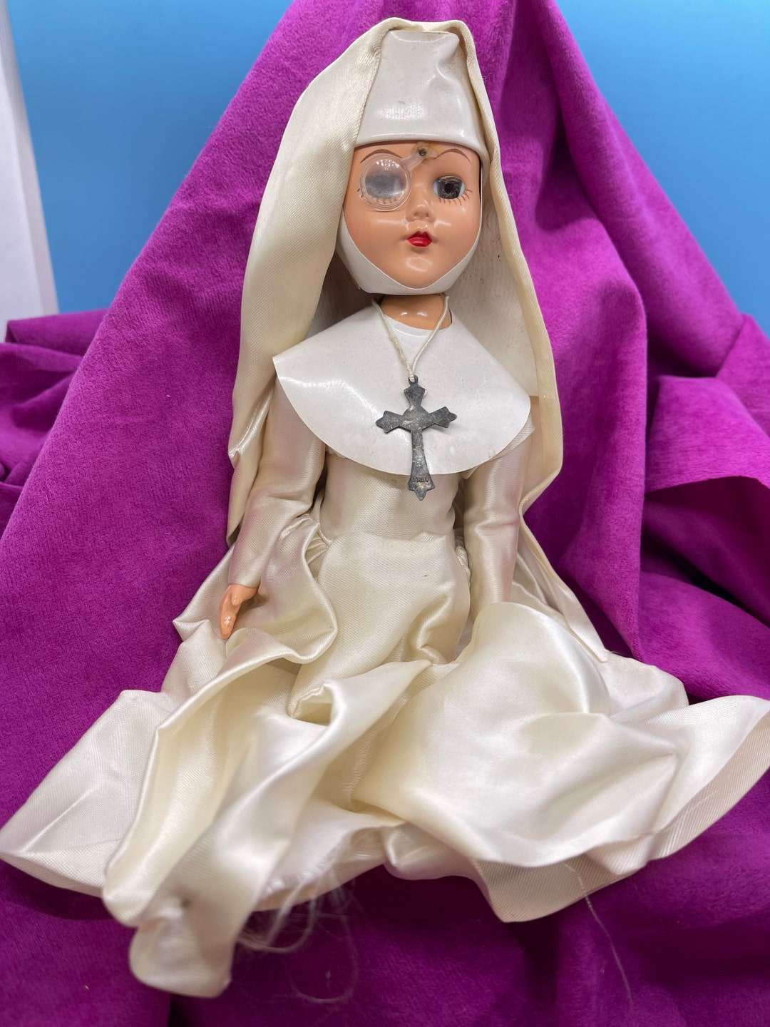 Vintage Nun Doll Etsy