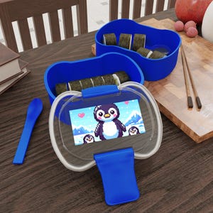 Lonchera Bento de dos niveles, contenedor de alimentos, estilo japonés, preparación de comidas, lonchera para niños, contenedor portátil