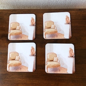 Bergere Coaster Set
