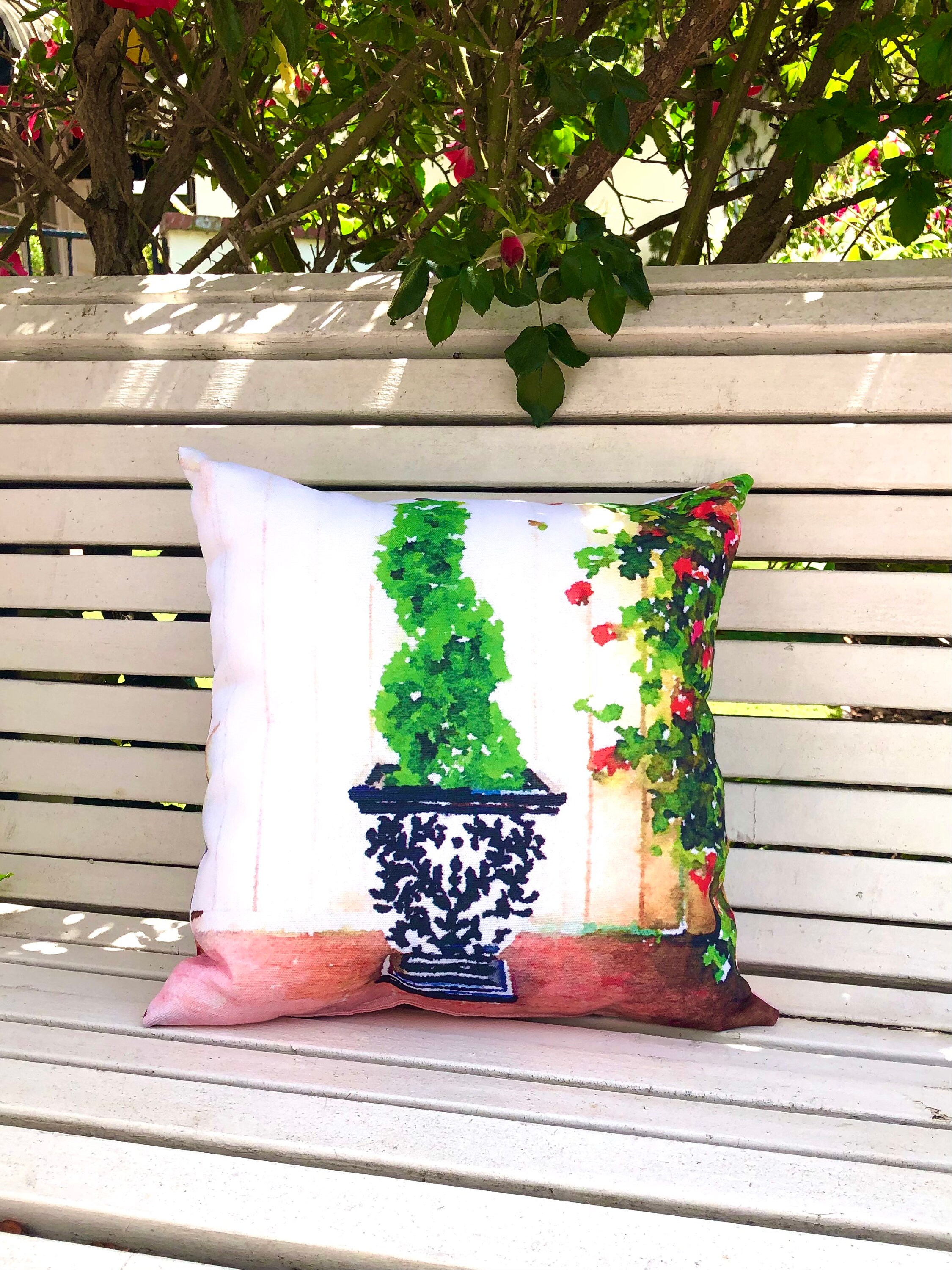 Topiary Pillow | Etsy