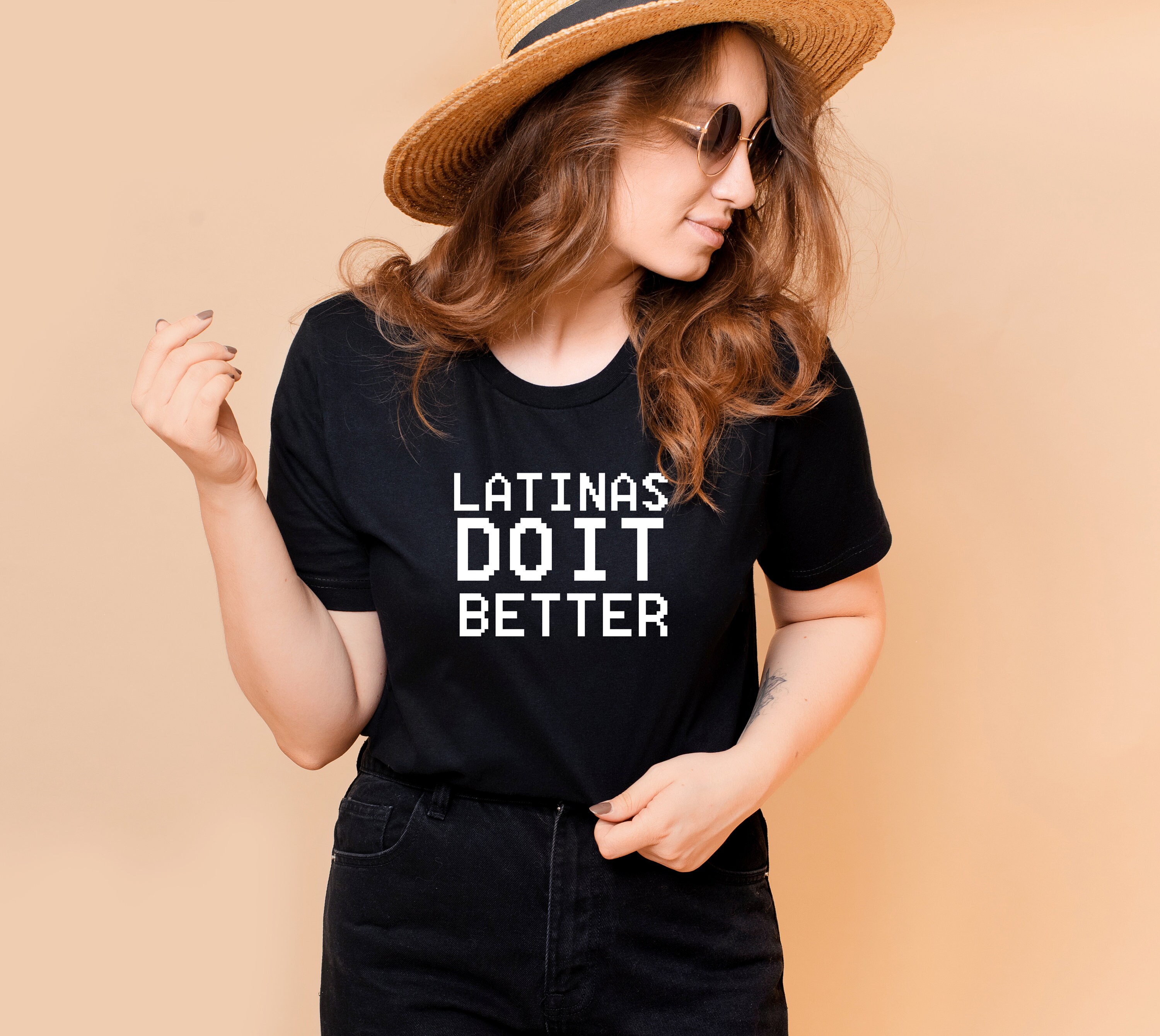 Latinas Do It Better T Shirts Funny T Shirts Unisex T Etsy