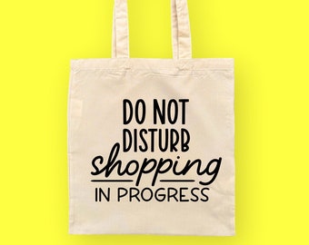 Funny Tote Bag | Do Not Disturb Bag | Reusable Bag | Shopping Bag | Reusable Shopping Bag