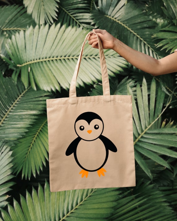 Terugbetaling Beperken winnen Pinguïn draagtas Leuke tas Herbruikbare tas - Etsy Nederland