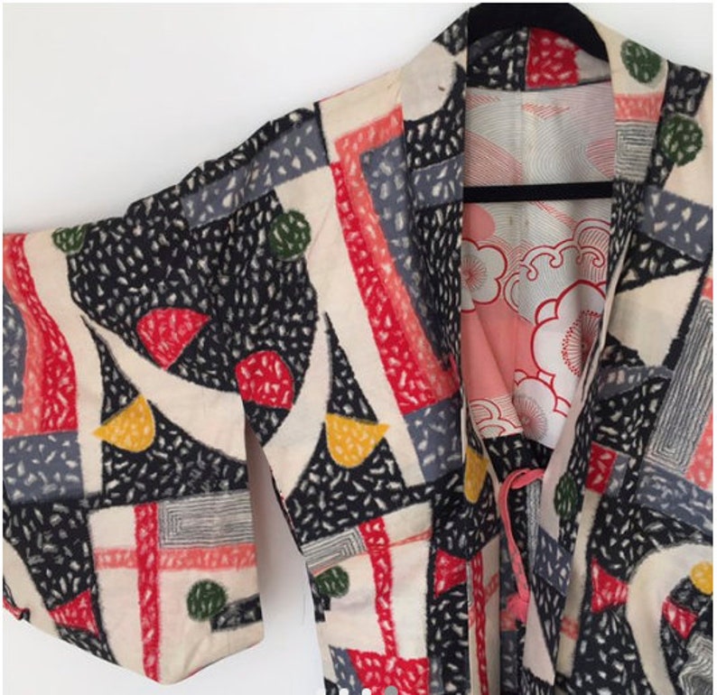 Vintage 80s Japanese Kimono