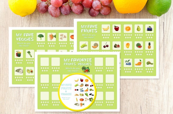 Fruit And Veg Chart