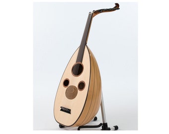 大型リュート OUD 木製楽器、11弦チューン ハンドメイド、アラビア