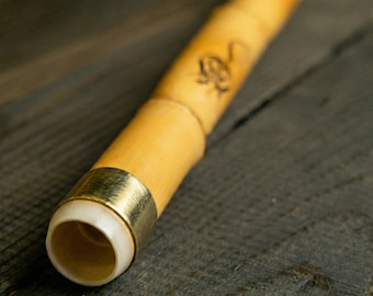 Handmade Arabic Ney Flute, Natural Reed Wind Instrument, Egyptian Nay