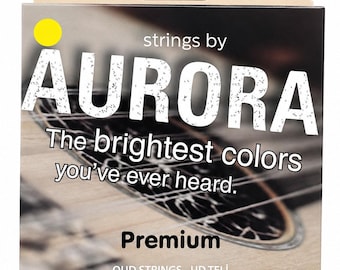 Aurora Arabic Oud Strings, Yellow Label, Medium Tension, Do Do C-C Tuning