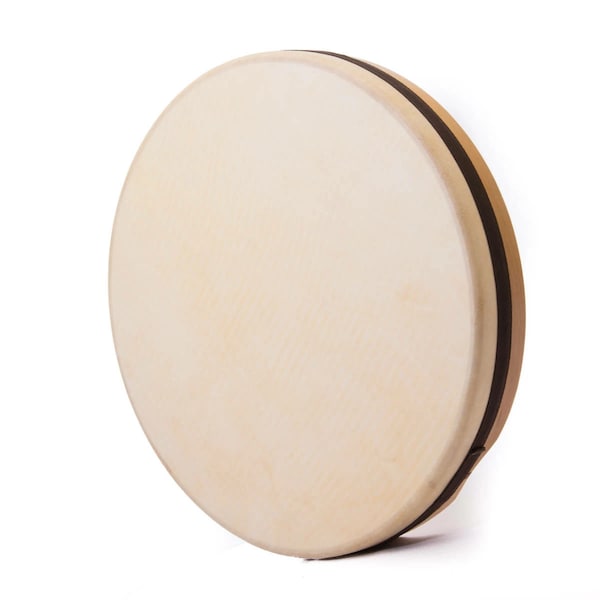 Frame Drum 45cm / 18inch Bendir Daf Natural Got Skin Accurate Internal Tuning with free case solid hornbeam wood with 8 tuning points