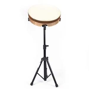 Frame Drums Bendir Stand Holder Adjustable height and angle, Stable and protective