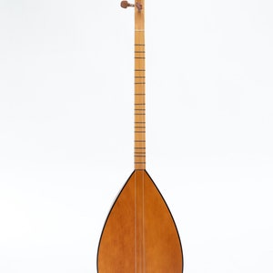 Turkish Baglama Short Neck Saz made of Solid Cherry Wood with built-in Pickup image 2