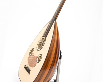 Professional Turkish Oud with Superb Maple wood, Ebony fingerboard and Ebony pegs With free Picks case