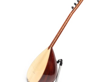 Professional Turkish Short Neck Saz Baglama Juniper Wood Ardıç Turkish with case