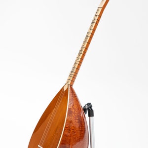 Collo corto Saz Baglama Pamela Legno e madreperla, strumento professionale Strumento musicale a corde turco
