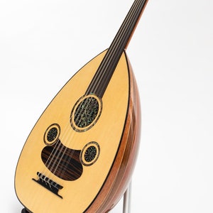 Turkish Mother of Pearl walnut & mahogany wood, Superb quality sound and design