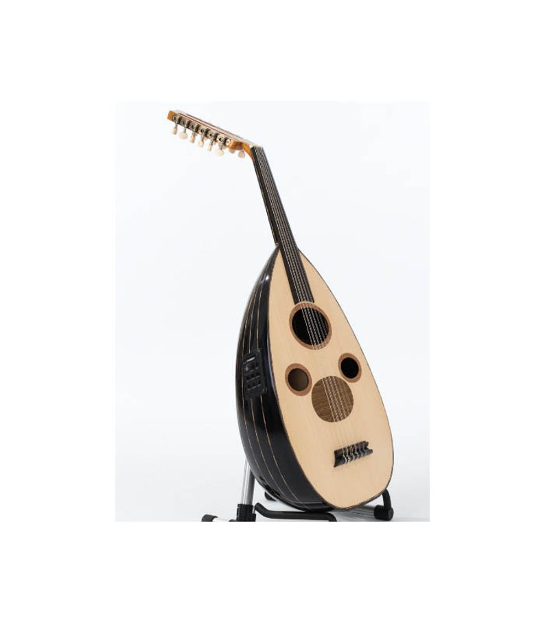 Semi Hollow Arabic Electric Oud Guitar Pegs Etsy