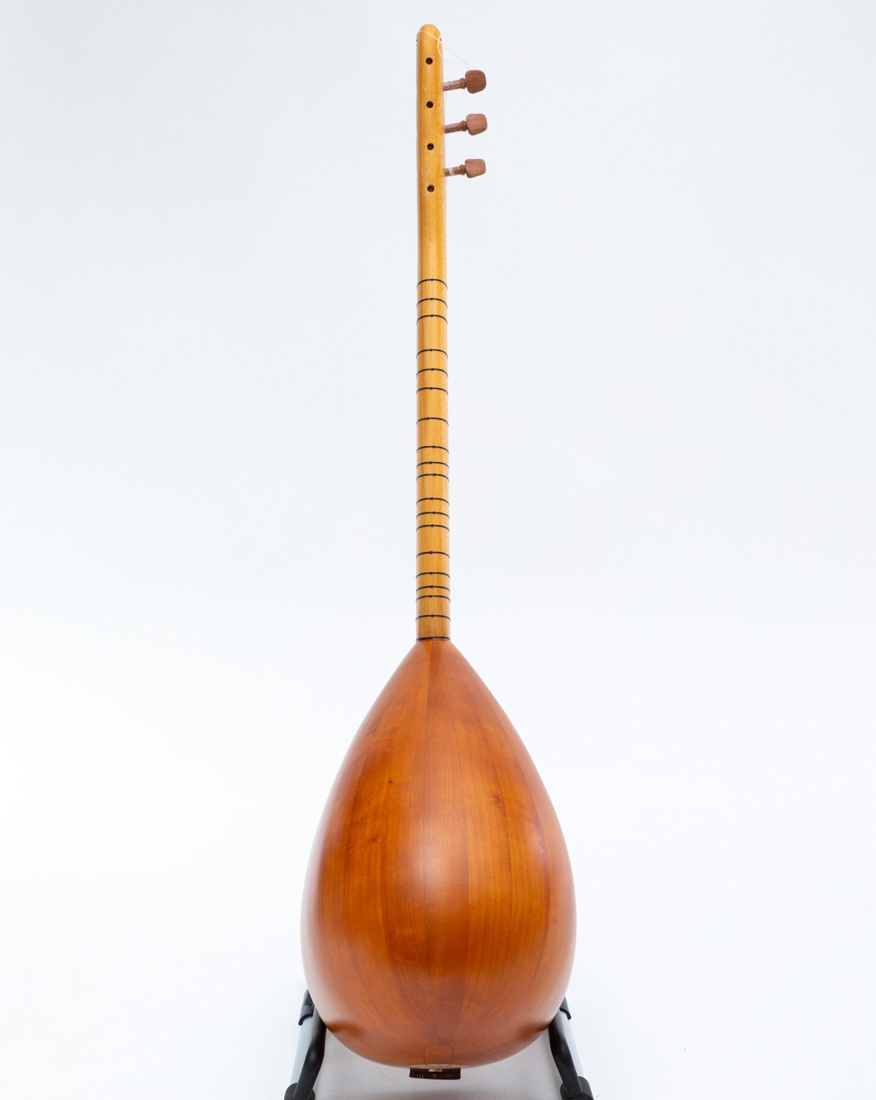 Turkish Short Neck Saz Baglama Cherry with Pickup