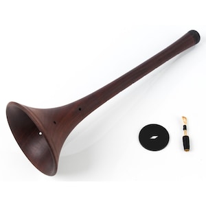 Professional Turkish Zurna by Ali Reza Acar Plum wood with Mouthpiece + 5 Kamış Hand made Woodwind Dried wood Keys A, E, F, G