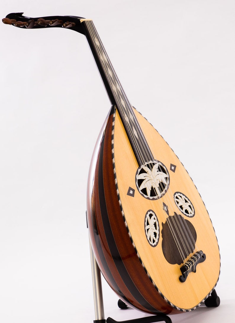 Egyptian Oud Royal Palm Stringed Instrument With Picks and Etsy